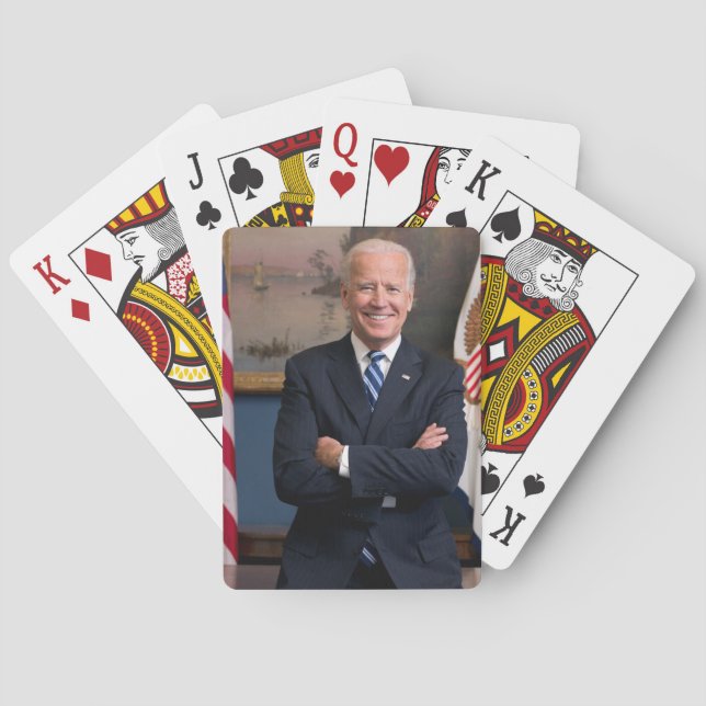 Vizepräsident Joe Biden während der Präsidentschaf Spielkarten (Rückseite)