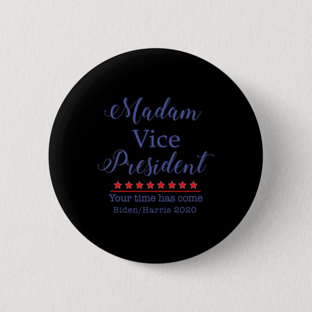 Vizepräsident Kamala Harris Button (Vorderseite)