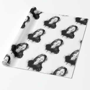 Vizepräsident Kamala Harris Graffiti Portrait Geschenkpapier