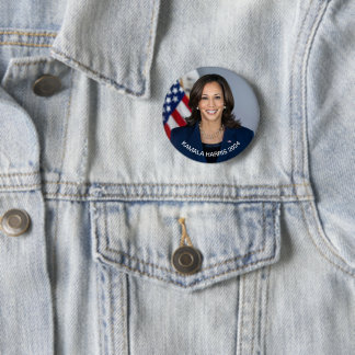 Vizepräsident Kamala Harris Offiziell Portrait Button