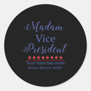 Vizepräsident Kamala Harris Runder Aufkleber