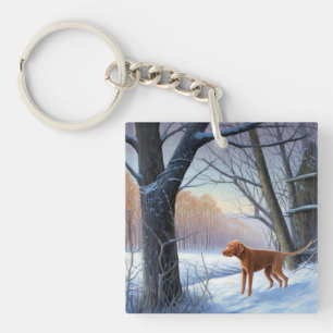 Vizla Qu'il neige Noël 