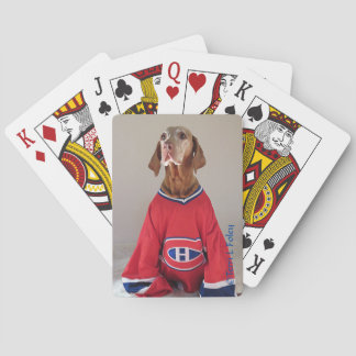 Vizlsa Montreal Kanadier-Hockey-Spielkarten Spielkarten