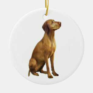 Vizsla (A) Keramik Ornament