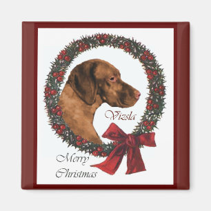 Vizsla Christmas Geschenke Magnet