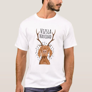 Vizsla Christmas Hund Lover Geschenk Ugly Sweater  T-Shirt