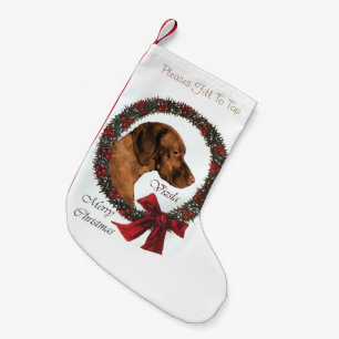 Vizsla Christmas Kleiner Weihnachtsstrumpf