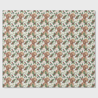 Vizsla Christmas Wrapping Paper Geschenkpapier