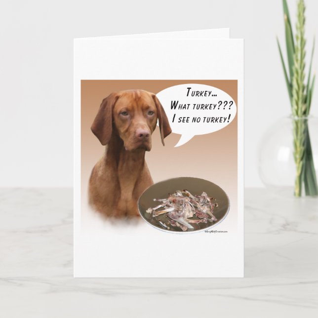 Vizsla die Türkei Karte (Vorderseite)