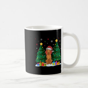 Vizsla Dog Lovers Weihnachtsmannmütze Ugly Christm Kaffeetasse