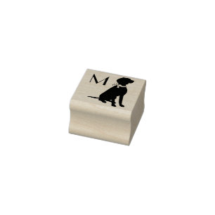 Vizsla Dog Puppy Gummistempel