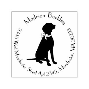 Vizsla Dog Puppy Permastempel