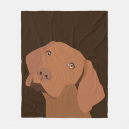 Vizsla Fleecedecke