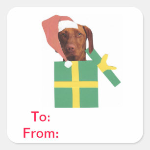 Vizsla Geschenk-Umbauten nach und von Aufkleber