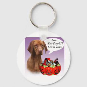 Vizsla Halloween Candy Schlüsselanhänger