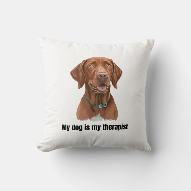 Vizsla Kissen (Vorderseite)