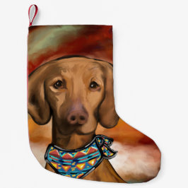 Vizsla Kleiner Weihnachtsstrumpf