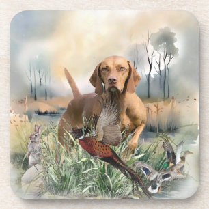 Vizsla  , Kunst  Getränkeuntersetzer