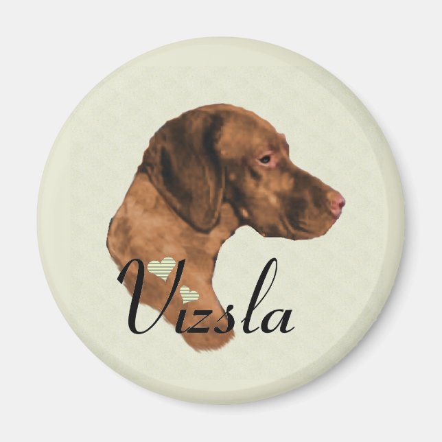 Vizsla Kunstgeschenke Magnet (Vorne)