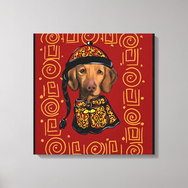 VIZSLA LEINWANDDRUCK (Vorderseite)