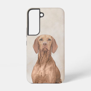 Vizsla-Malerei - Niedliche Original Hunde Kunst Samsung Galaxy Hülle