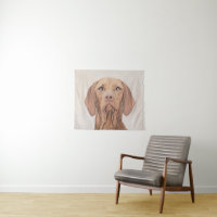 Vizsla-Malerei - Niedliche Original Hunde Kunst