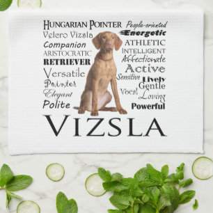 Vizsla-Merkmale Küchentuch