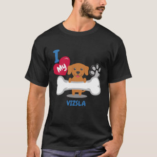 VIZSLA niedliche Hundegeschenk-Ideen-lustige Hunde T-Shirt