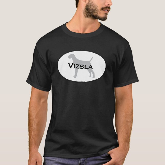Vizsla Oval T-Shirt (Vorderseite)