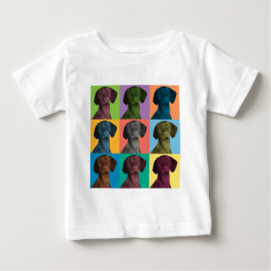 Vizsla Pop-Art Baby T-shirt