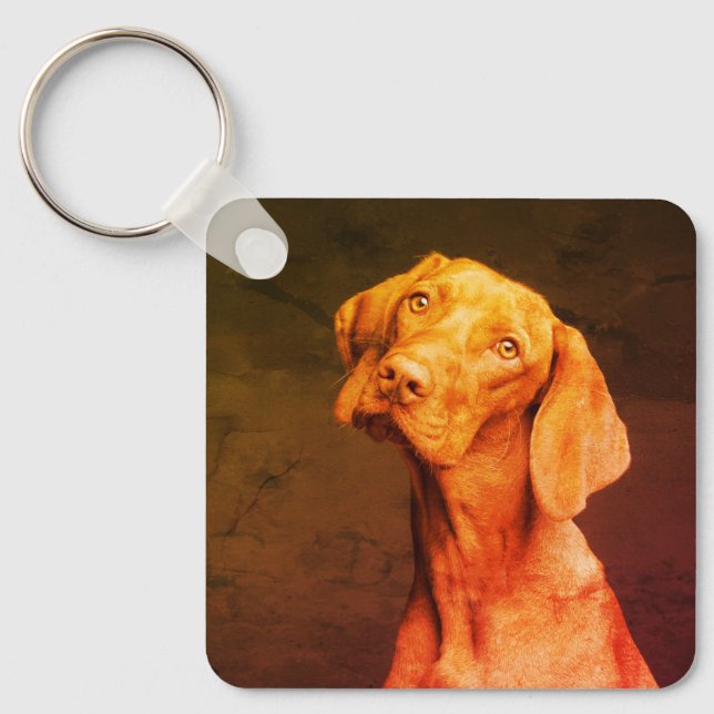 Vizsla Schlüsselanhänger (Vorderseite)