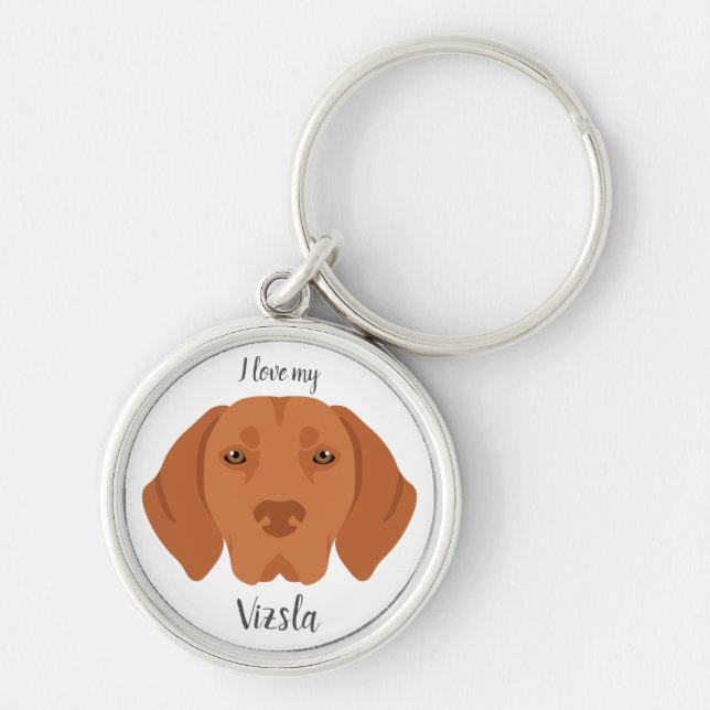 Vizsla Schlüsselanhänger (Vorne)