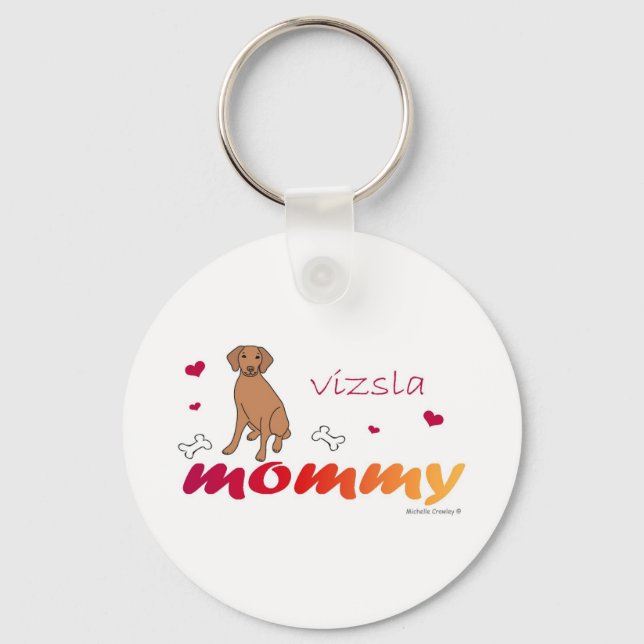 Vizsla Schlüsselanhänger (Vorderseite)