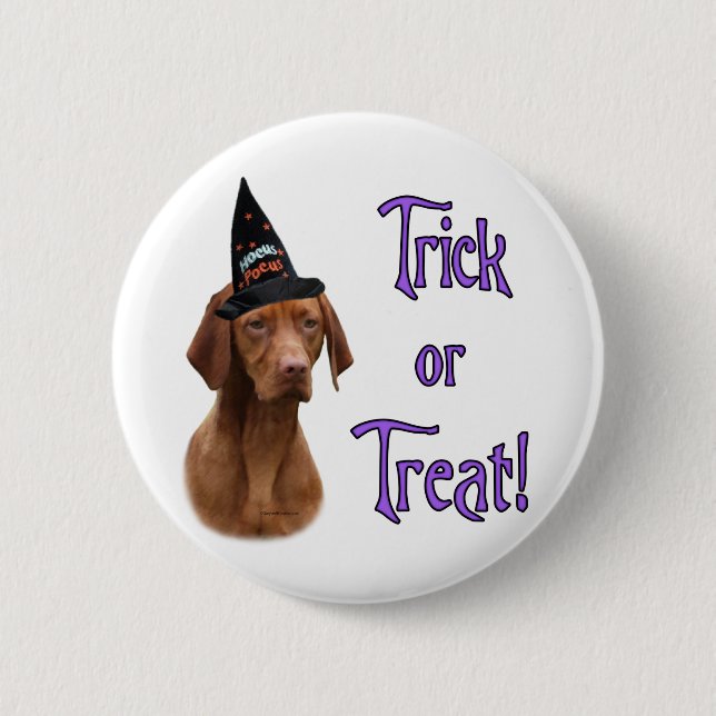 Vizsla Trick Button (Vorderseite)