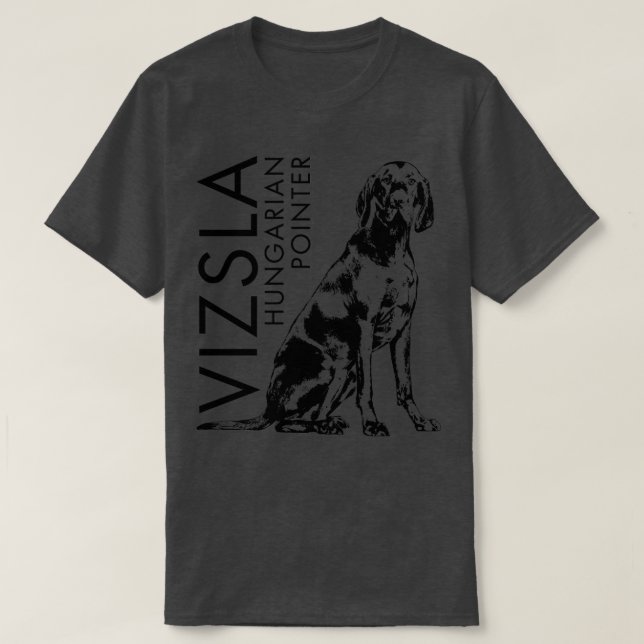 Vizsla ungarischer Zeiger (2) T-Shirt (Design vorne)