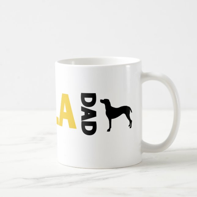 Vizsla Vater Kaffeetasse (Rechts)