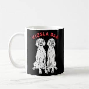 Vizsla-Vater Ungarisch Kurz-haarige Magyar Vizsla Kaffeetasse