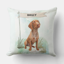 Vizsla Watercolor Personalized Dog