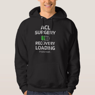 VKB-Operations-Erholung Belastung Knie-Operation V Hoodie