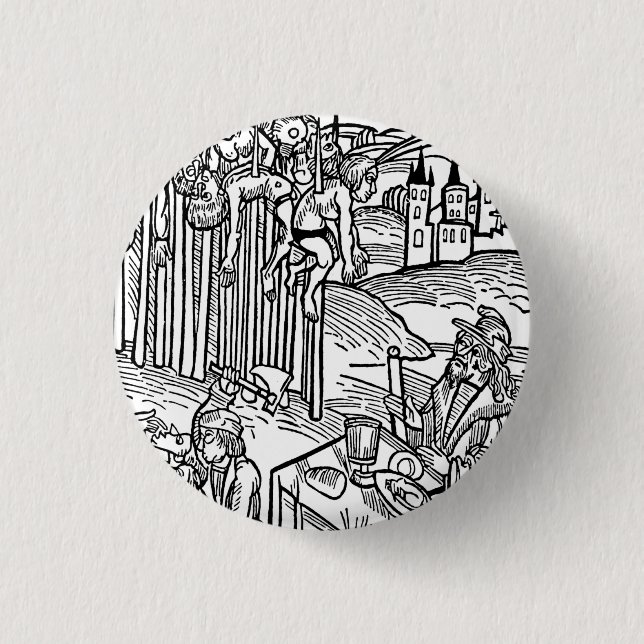 Vlad die Impaler (Dracula) Buttone Button (Vorderseite)
