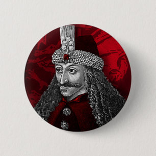 Vlad Dracula gotisch Button