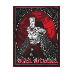 Vlad Dracula gotisch Leinwanddruck