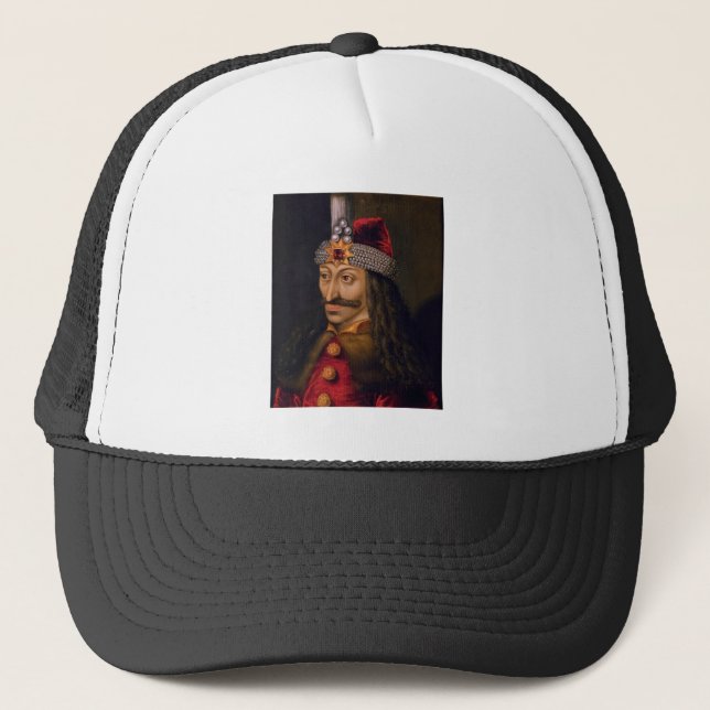 Vlad Tepes Dracula Impaler Voivode of Wallachia Truckerkappe (Vorderseite)