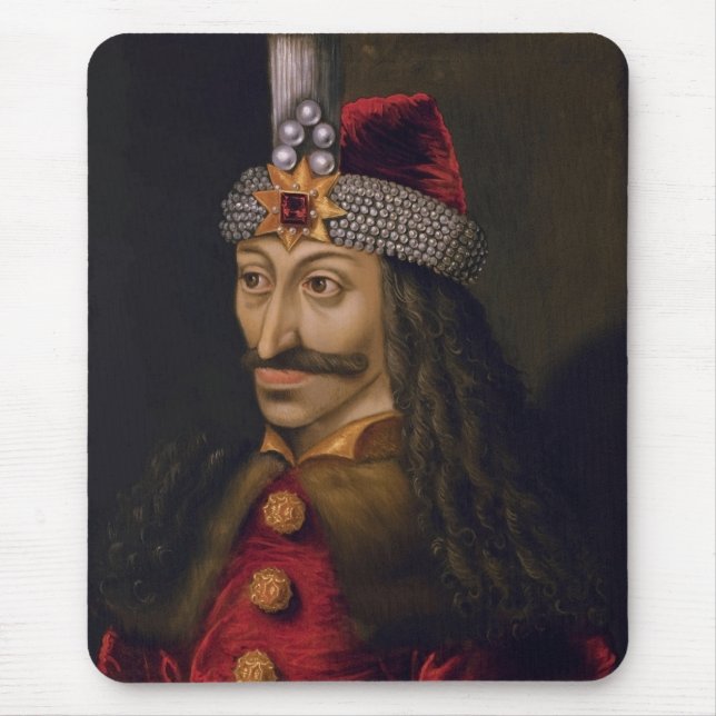 Vlad Tepes Dracula Impaler Voivode Wallachia Mousepad (Vorne)