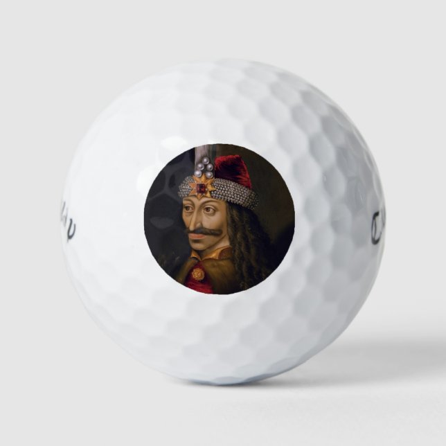 Vlad Tepes: Impaler, Dracula Dragon Prince Voivode Golfball (Vorderseite)