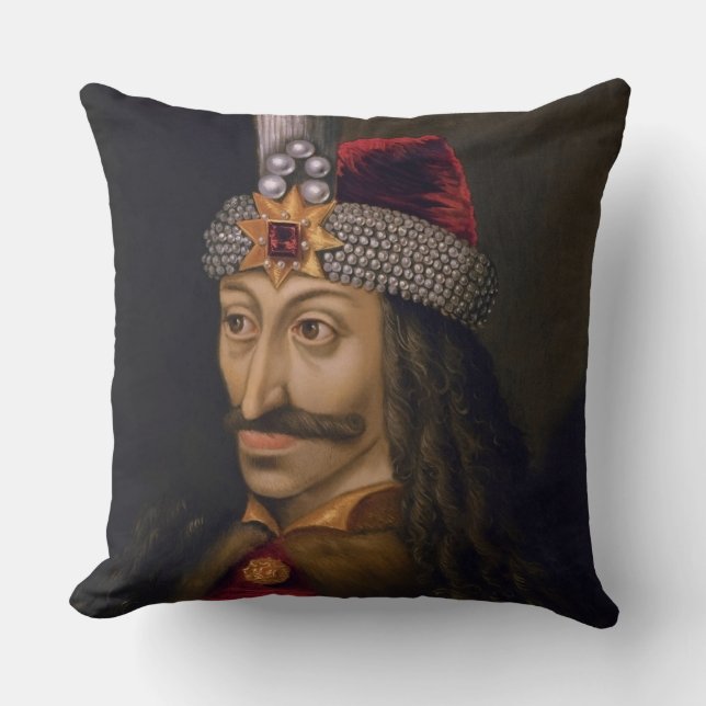 Vlad Tepes: Impaler, Dracula Dragon Prince Voivode Kissen (Vorderseite)