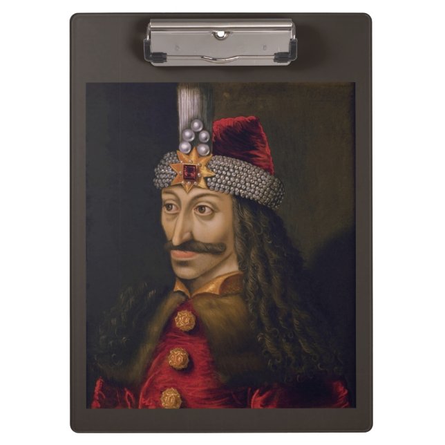 Vlad Tepes: Impaler, Dracula Dragon Prince Voivode Klemmbrett (Vorderseite)