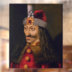Vlad Tepes: Pfähler, Dracula Fürst Dragoner Fensteraufkleber