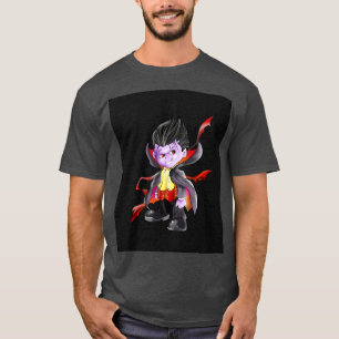 Vladimir, das Vampire auf schwarz T-Shirt