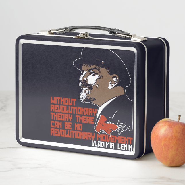 VLADIMIR LENIN - Hütte Metall Brotdose (Beispiel)